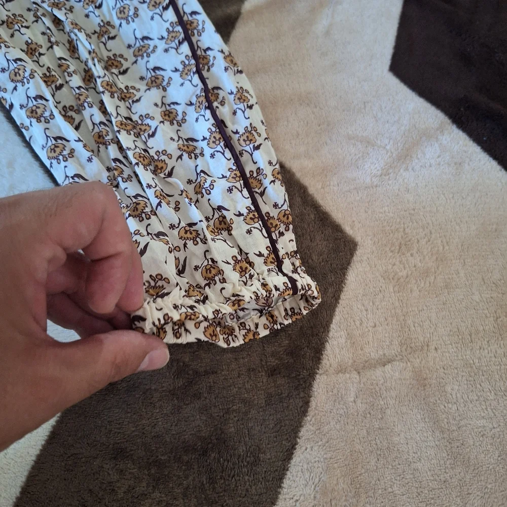 Tory Burch Printed Skinny Leg Pants